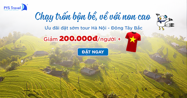 Nhận ngay 200.000đ/người khi đặt tour Đông Tây Bắc khởi hành từ Hà Nội!!!