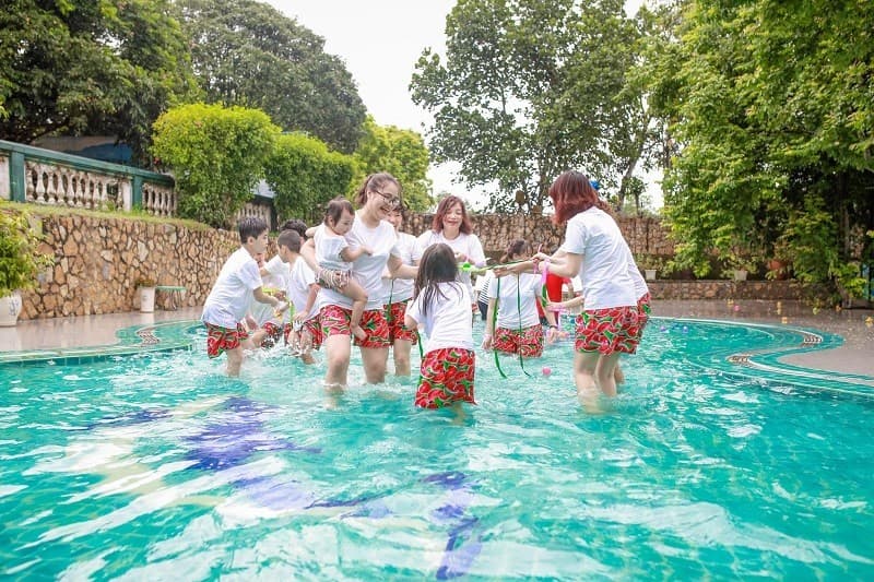 Những resort gần Hà Nội thích hợp tổ chức teambuilding