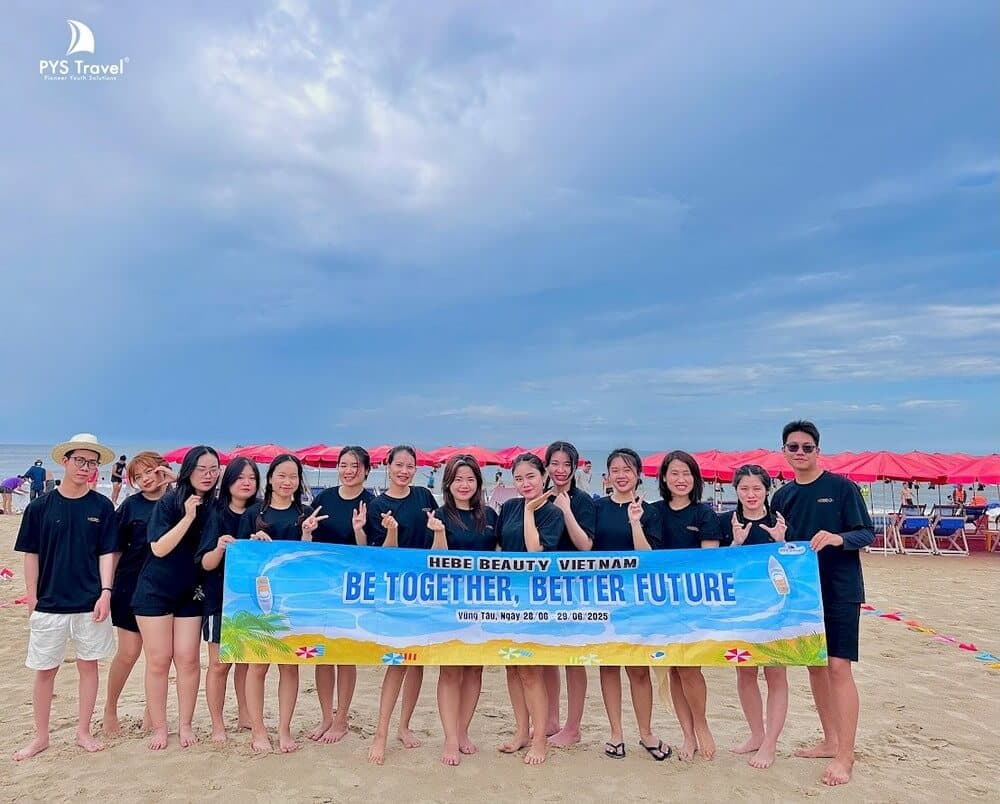 Đoàn khách PYS Travel tại Vũng Tàu