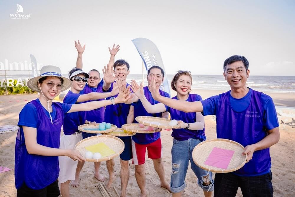 Ảnh khách PYS Travel teambuilding Hồ Tràm
