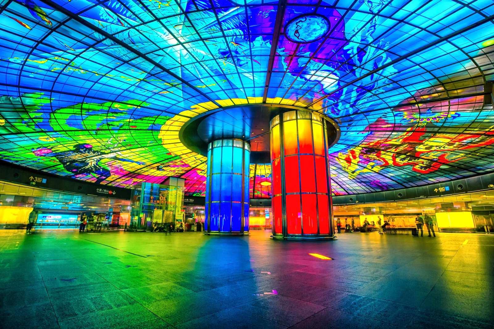 Trạm tàu điện Formosa Boulevard Cao Hùng 