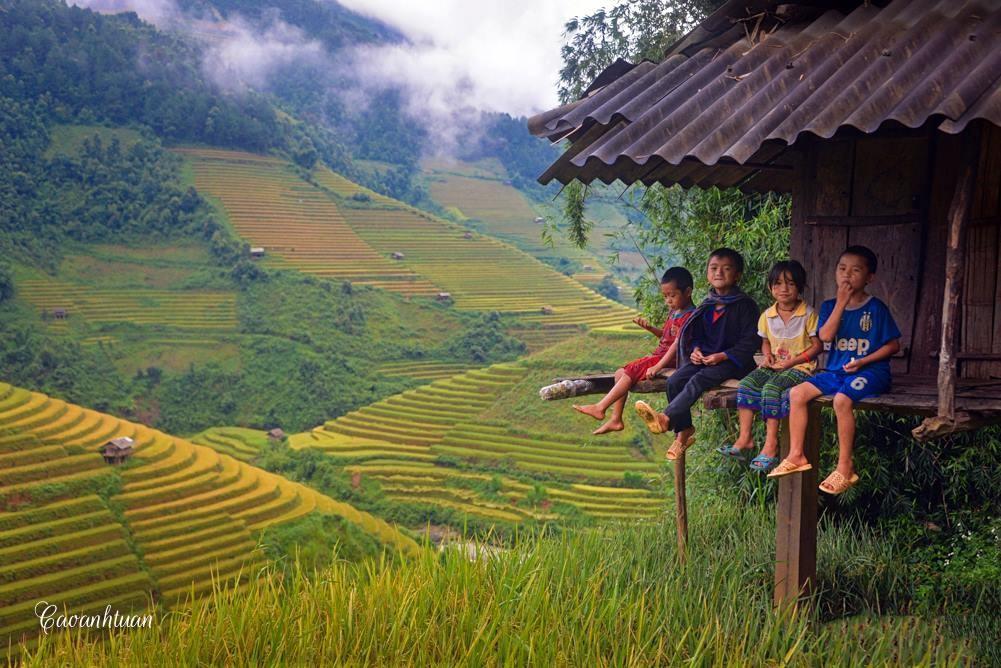 Những em bé vùng cao Mù Cang Chải