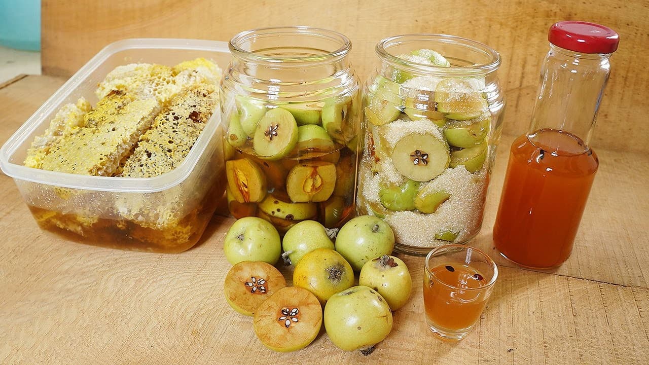 ngâm rượu táo mèo