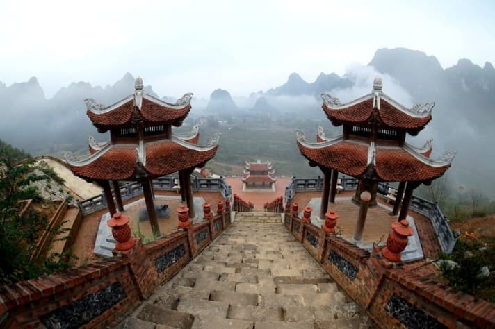 chùa phật tích trúc lâm
