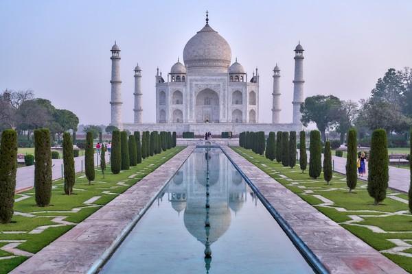 đền thờ Taj Mahal ở Ấn Độ