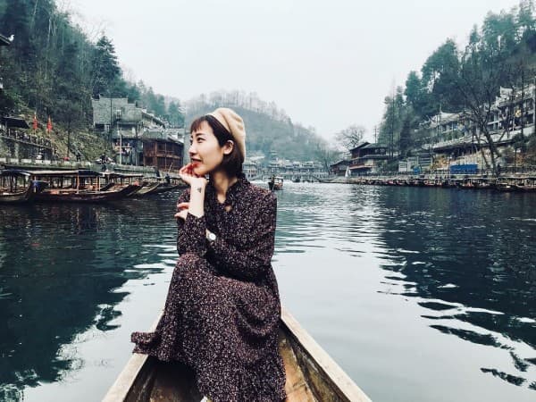 Hoặc có thể đi thuyền (ảnh: @hanguyen260192)