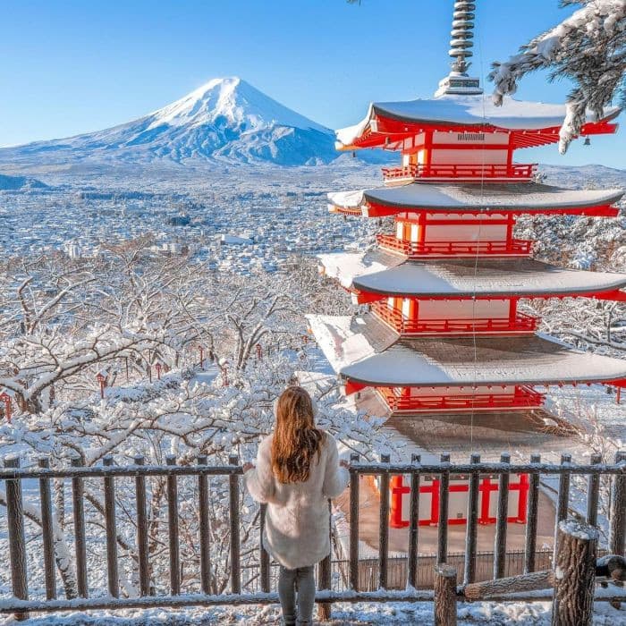núi phú sĩ, tour nhật bản 6 ngày 5 đêm tết nguyên đán