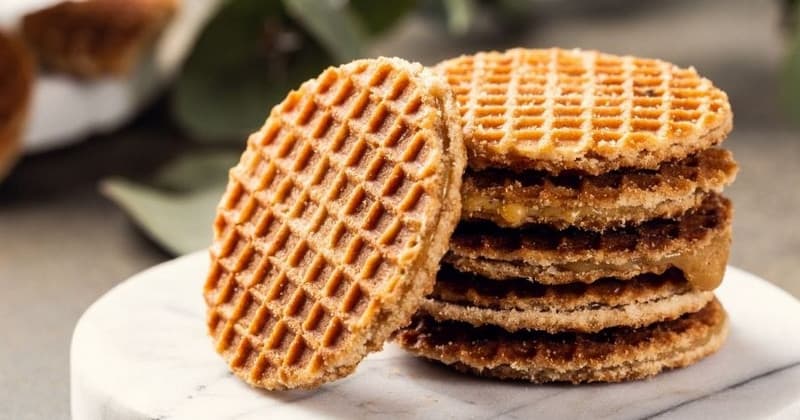 bánh stroopwafel