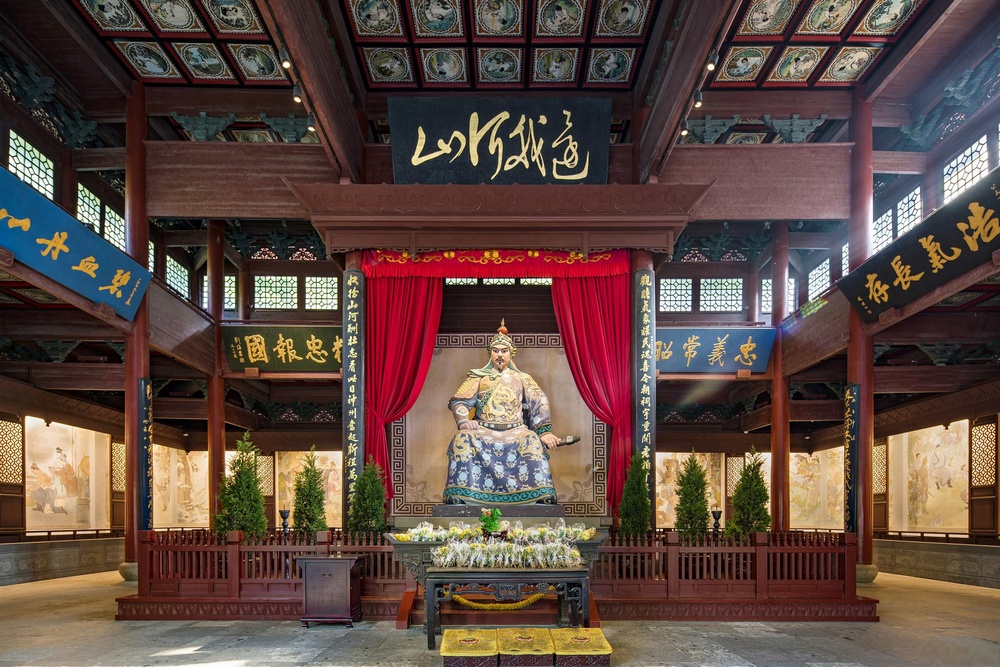 Miếu Nhạc Phi, du lịch hàng châu Tết nguyên đán