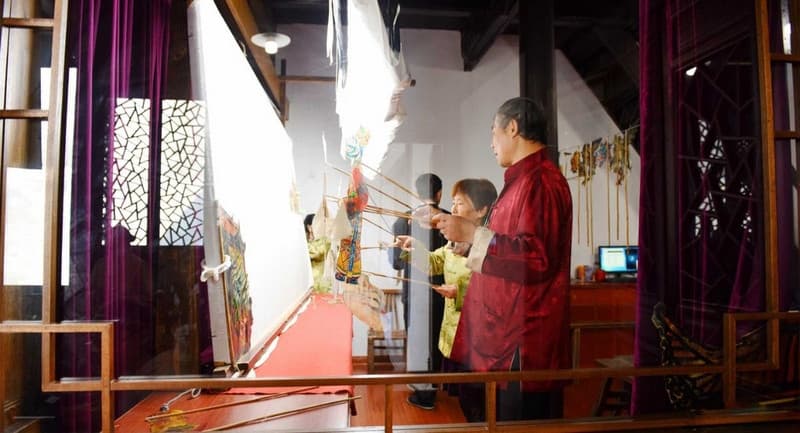 nhà hát kịch múa rối bóng ô trấn