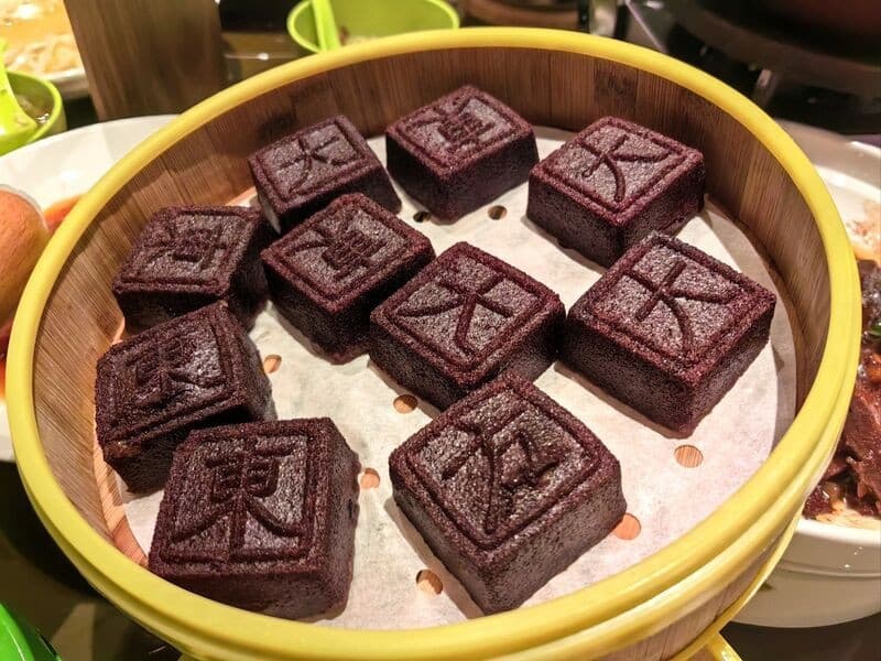 bánh gạo nếp đen ô trấn