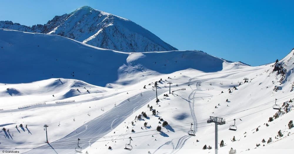 khu trượt tuyết Grandvalira