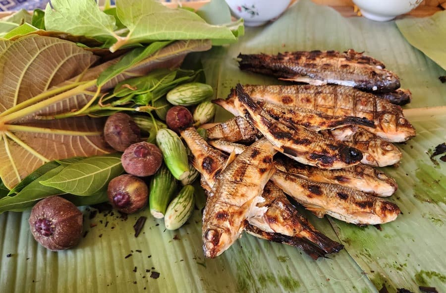 Cá suối nướng sapa