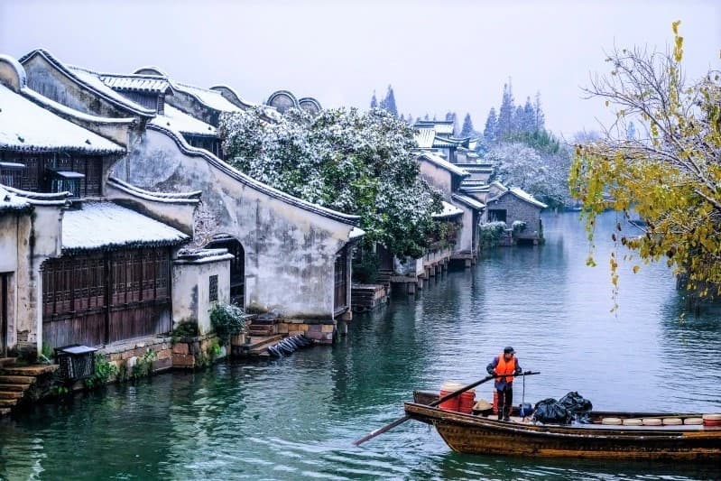 ô trấn mùa đông