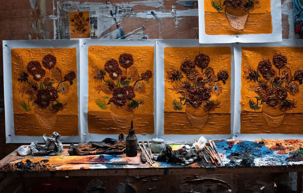 Làng Tranh Sơn Dầu Dafen