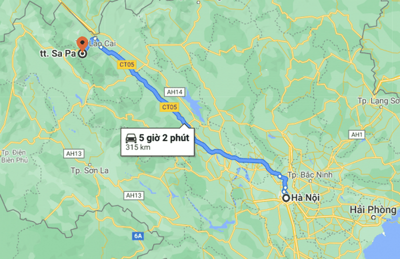 Hà Nội đi Fansipan