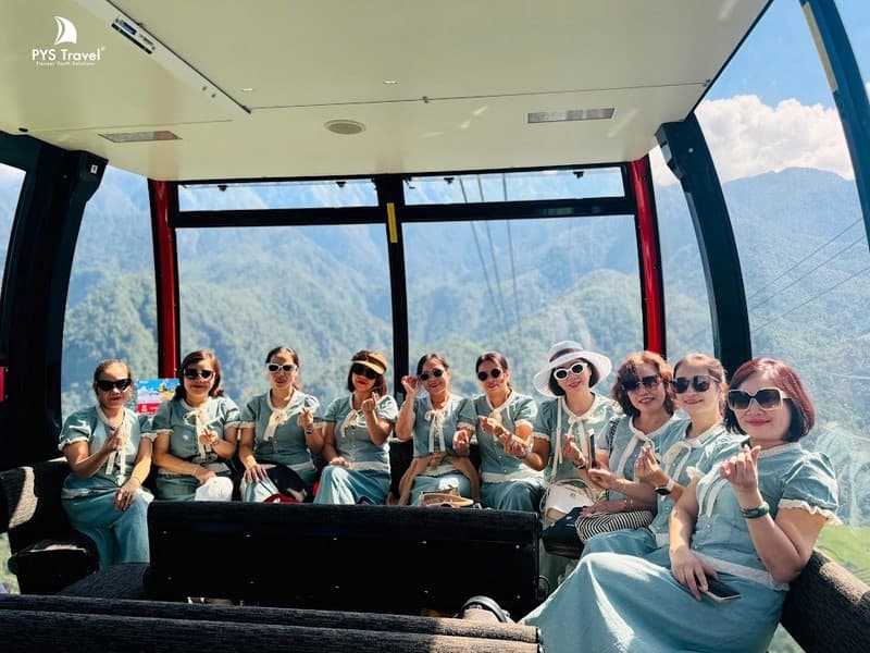 Cáp treo đi Fansipan