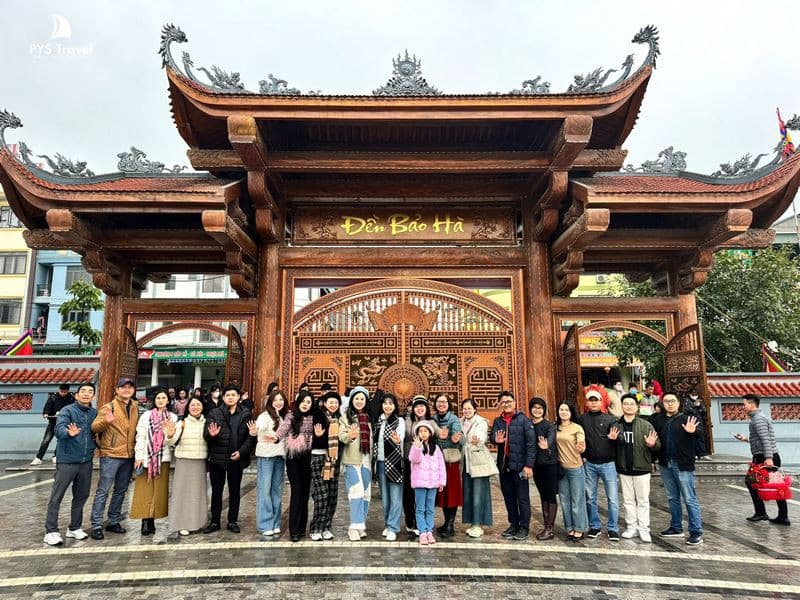 du lịch đền bắc hà mùa xuân