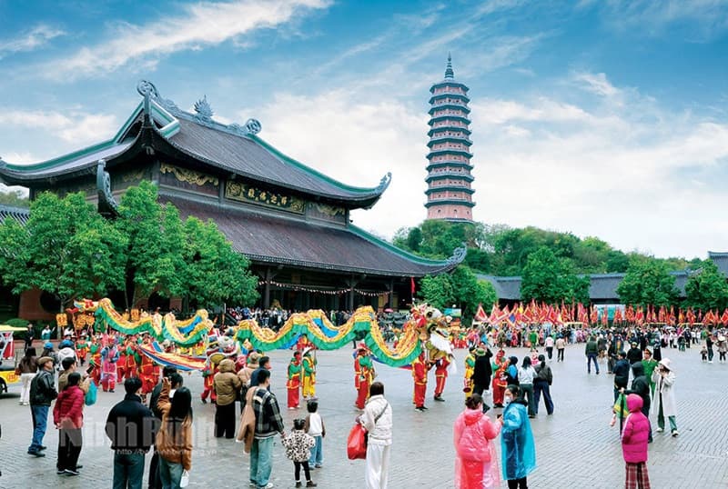 lễ hội chùa bái đính