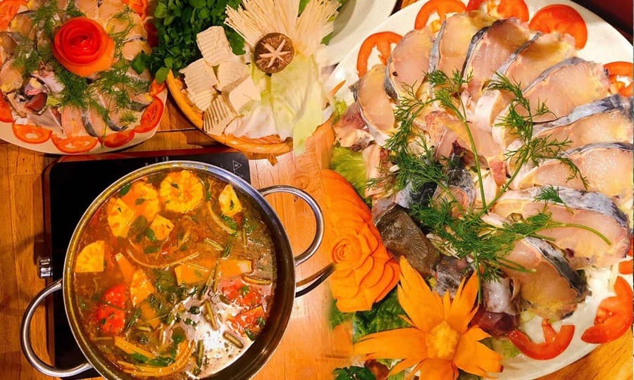 Lẩu cá tầm sapa