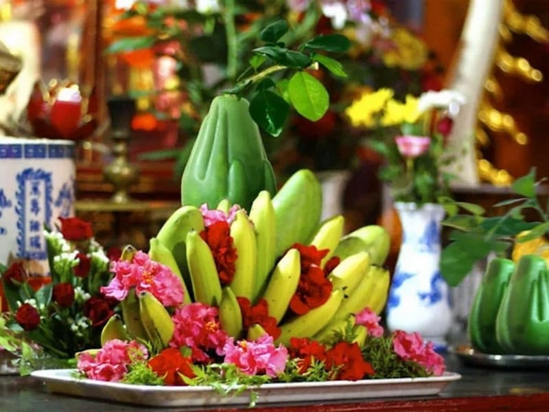 lễ vật đi chùa