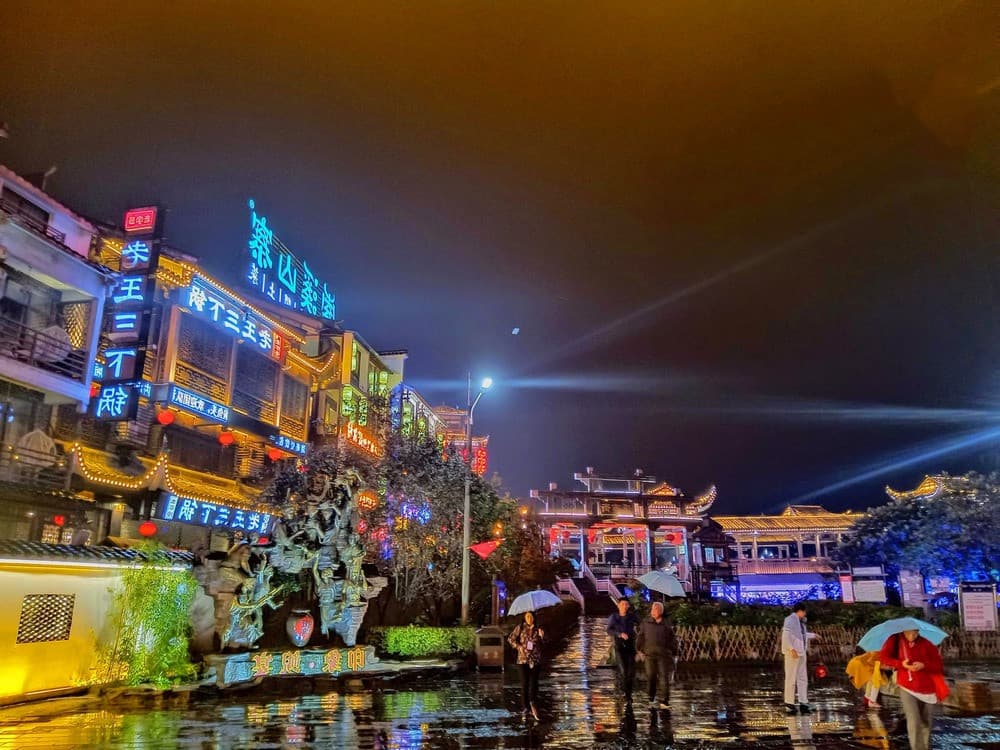 phố đi bộ Khê Bố