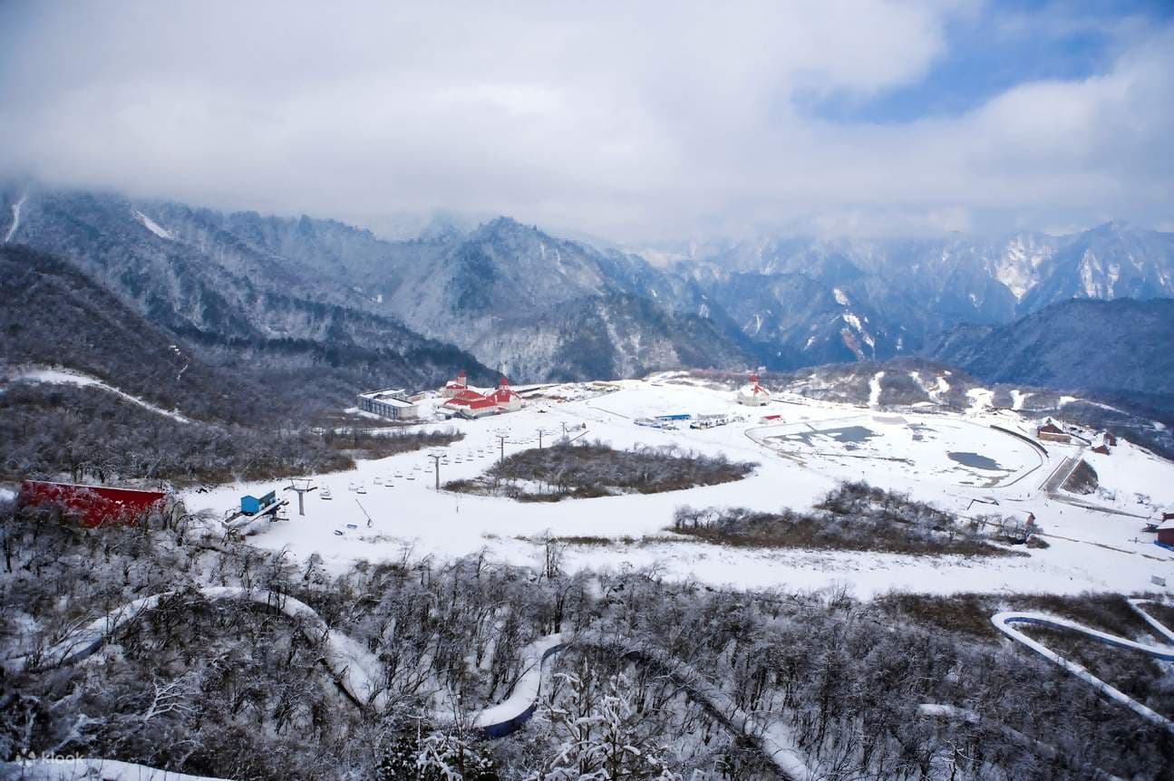 những nơi có tuyết ở trung quốc