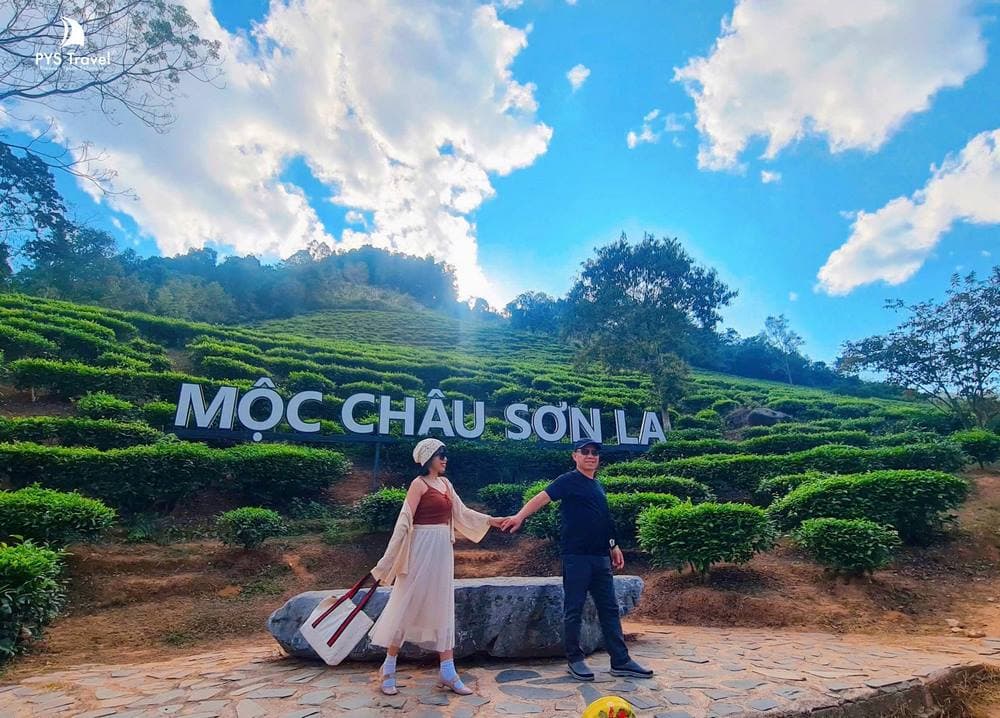 Du lịch Mộc Châu đồi chè Tour Mộc Châu Sơn La Điện Biên 3 ngày 2 đêm từ Hà Nội