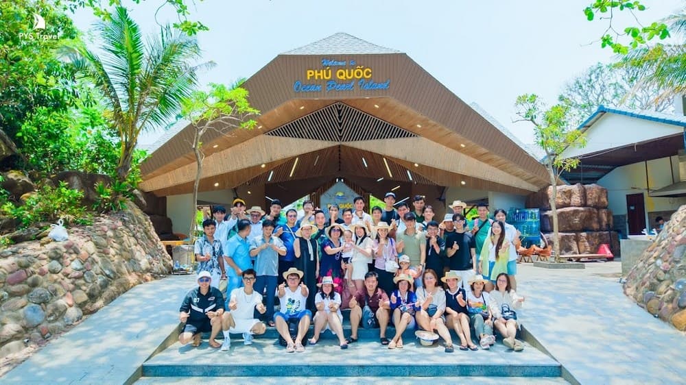 Phú Quốc Ocean Pearl Island Du khách check-in tại Phú Quốc Ocean Pearl Island