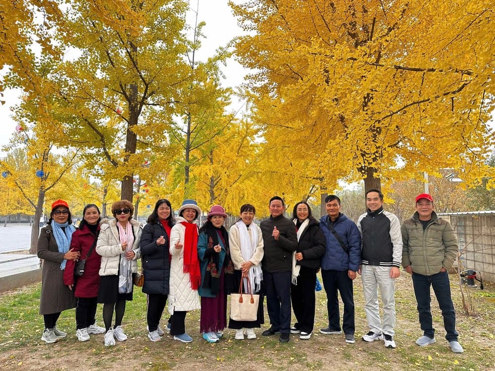 Bắc Kinh mùa thuTrung Quốc Du khách PYS Travel du lịch Bắc Kinh mùa thu