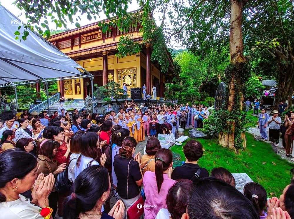 Vu lan báo hiếu Lễ phóng sinh