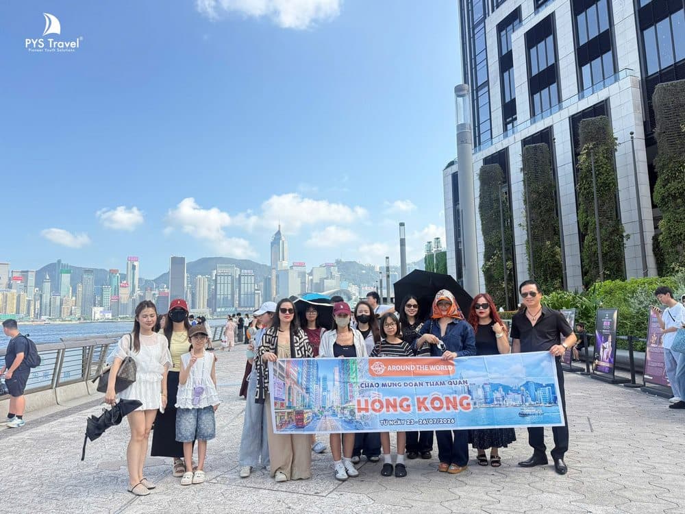 Du lịch Hồng Kông 4 ngày 3 đêm Khách PYS Travel du lịch Hồng Kông 4 ngày