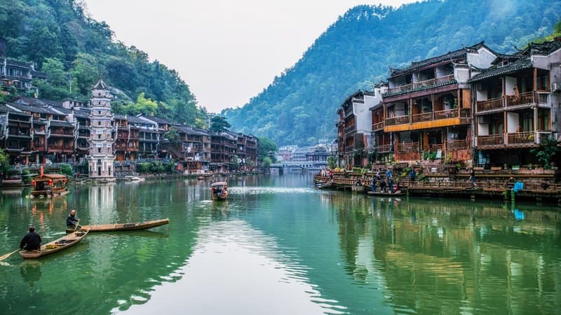 Kinh nghiệm Du lịch Phượng Hoàng cổ trấn mùa xuân thu Du lịch Phượng Hoàng cổ trấn mùa xuân thu