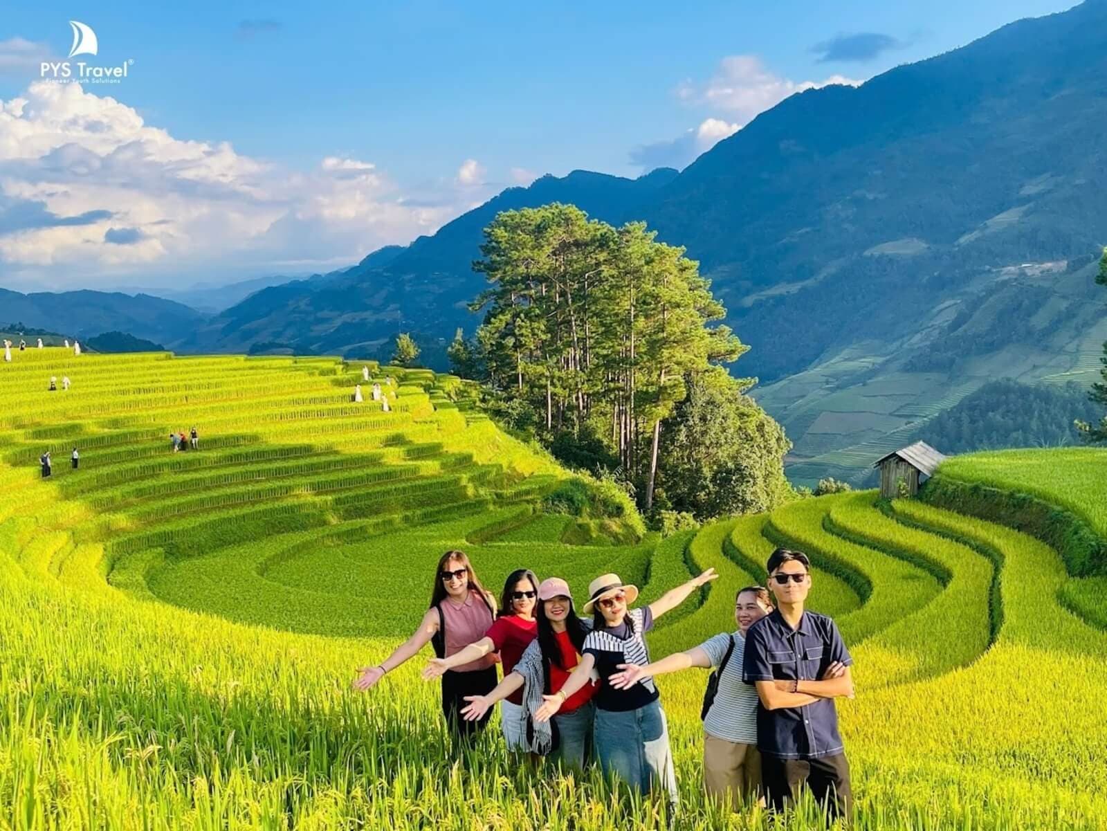 tour mù cang chải mùa lúa chín